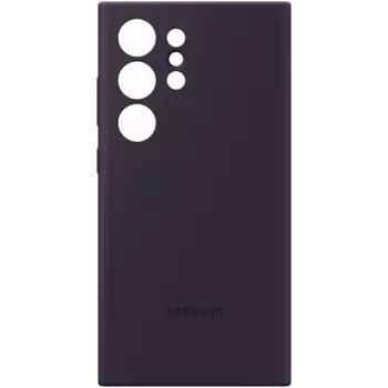 Чехол-крышка Samsung Silicone Case для Galaxy S24 Ultra, силикон, темно-фиолетовый (EF-PS928TEEGRU)
