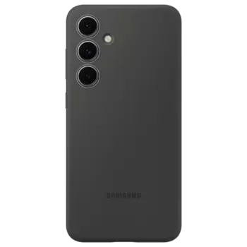 Чехол-крышка Samsung Silicone Case для Galaxy S24FE, силикон/поликарбонат, серый (EF-PS721CBEGRU)