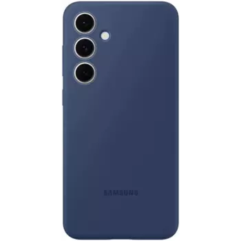 Чехол-крышка Samsung Silicone Case для Galaxy S24FE, силикон/поликарбонат, синий (EF-PS721CLEGRU)