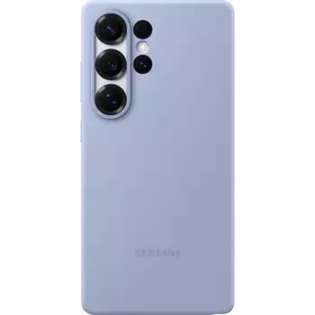 Чехол-крышка Samsung Silicone Case для Galaxy S25 Ultra (EF-PS938CLEGRU), силикон, голубой