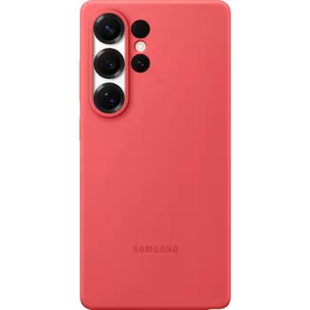 Чехол-крышка Samsung Silicone Case для Galaxy S25 Ultra (EF-PS938CREGRU), силикон, красный