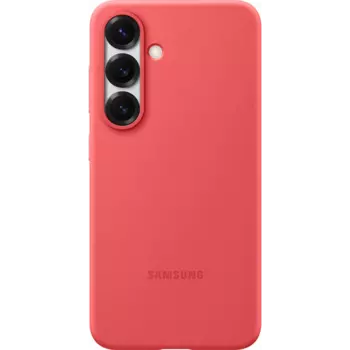 Чехол-крышка Samsung Silicone Case для Galaxy S25, силикон, красный (EF-PS931CREGRU)