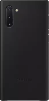 Чехол-крышка Samsung VN970LBEGRU Leather Cover для Galaxy Note10, кожа, черный