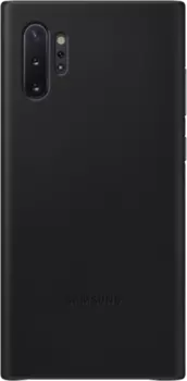 Чехол-крышка Samsung VN975LBEGRU Leather Cover для Galaxy Note10+, кожа, черный