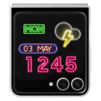 Чехол-крышка Samsung ZF741CTEGRU для Z Flip 6, силикон, прозрачный