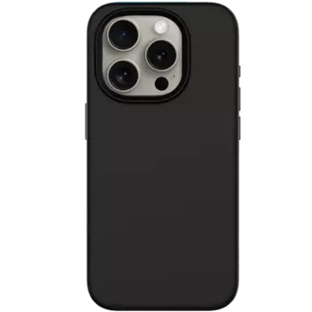 Чехол-крышка Stellarway Case with MagSafe для Apple iPhone 15 Pro Max, силикон, черный