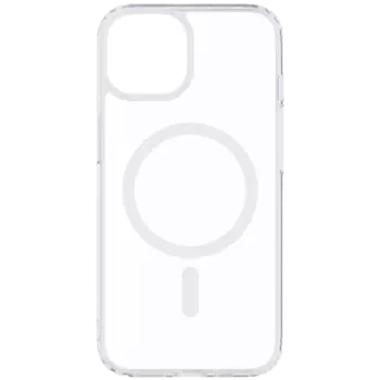 Чехол-крышка Stellarway Case with MagSafe для Apple iPhone 14, пластик, силикон, прозрачный