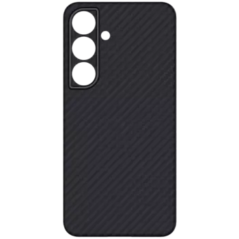 Чехол-крышка Stellarway Case with MagSafe для Samsung S24+, кевлар, черный