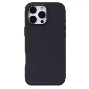 Чехол-крышка Stellarway Case with MagSafe для Apple iPhone 16 Pro, пластик / микрофибра, черный