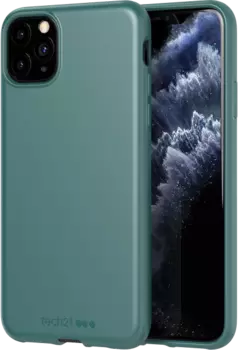 Чехол-крышка Tech21 Studio Colour для iPhone 11 Pro Max, полиуретан, зеленый