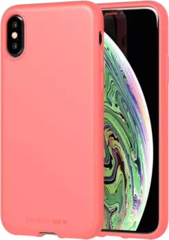 Чехол-крышка Tech21 Studio Colour для iPhone X / XS, полиуретан, коралловый