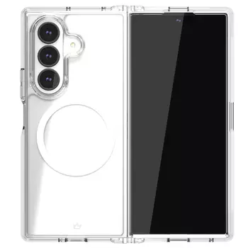 Чехол-крышка VLP Crystal Case для Samsung Z Fold 7 Crystal Case, поликарбонат, прозрачный
