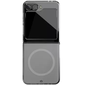 Чехол-крышка VLP Crystal Case MagSafe для Samsung Z Flip 6 (1052038), поликарбонат / полиуретан, прозрачный