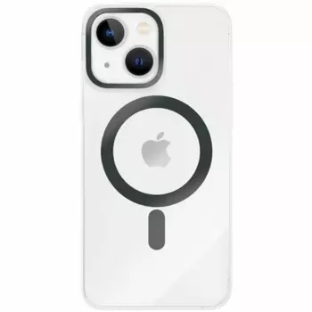 Чехол-крышка VLP Line Сase с MagSafe для iPhone 14 (1053025), поликарбонат/термополиуретан, черный