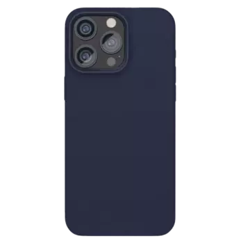 Чехол-крышка VLP Ecopelle Case with MagSafe для iPhone 15 Pro Max 10513008), синий