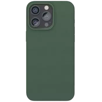 Чехол-крышка VLP Ecopelle Case with MagSafe для iPhone 15 Pro (10513009), темно-зеленый