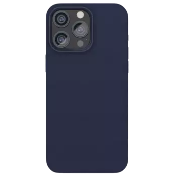 Чехол-крышка VLP Ecopelle Case with MagSafe для iPhone 15 Pro (10513007), синий