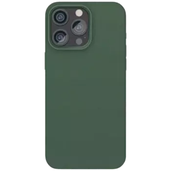 Чехол-крышка VLP Ecopelle Case with MagSafe для iPhone 15 Pro Max (10513010), темно-зеленый