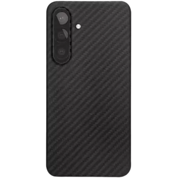 Чехол-крышка VLP Kevlar Case with MagSafe для Samsung S24+ (1058011), кевлар, черный