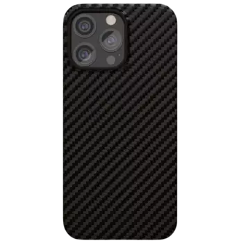 Чехол-крышка VLP Kevlar Case with MagSafe для iPhone 15 Pro (1058003), черный