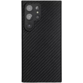 Чехол-крышка VLP Kevlar Case with MagSafe для Samsung S24 Ultra (1058012), кевлар, черный