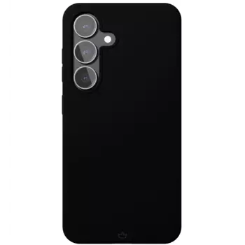 Чехол-крышка VLP Mist Case c MagSafe для Samsung S25+, liquid силикон Soft Touch, микрофибра, черный