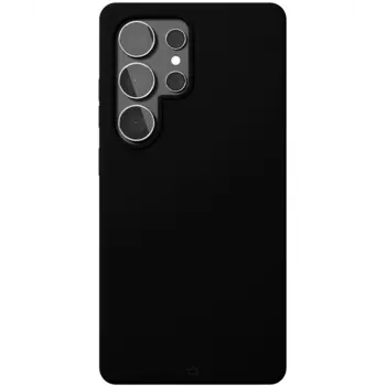 Чехол-крышка VLP Mist Case with MagSafe для Samsung S25 Ultra, liquid силикон Soft Touch, микрофибра, черный