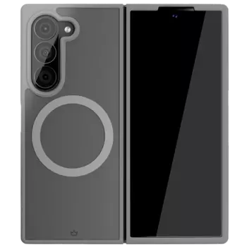 Чехол-крышка VLP Moon Case MagSafe для Samsung Z Fold6 (10519003), поликарбонат / полиуретан, серый