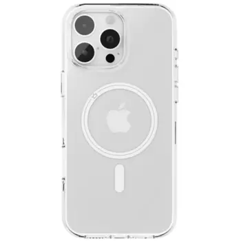 Чехол-крышка VLP Puro Case MagSafe для iPhone 16 Pro Max (10521004), поликарбонат / полиуретан, прозрачный