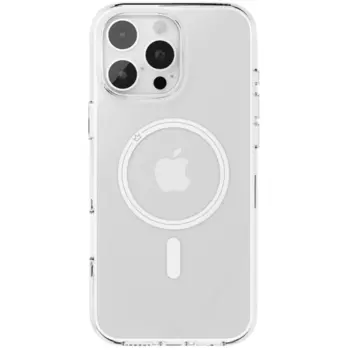 Чехол-крышка VLP Puro Case MagSafe для iPhone 16 Pro (10521003), поликарбонат / полиуретан, прозрачный