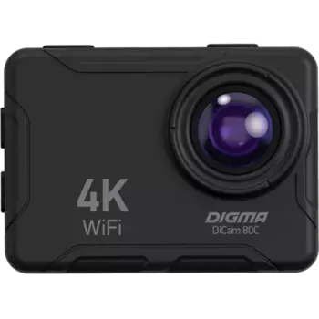 Экшн-камера Digma DiCam 80C черная