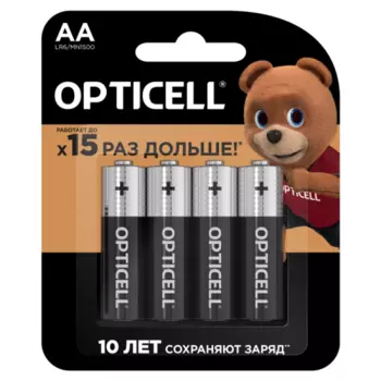 Элемент питания Opticell Basic AA 4шт.