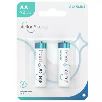 Элемент питания Stellarway , AA, 2шт (BTR-AA-BL2)