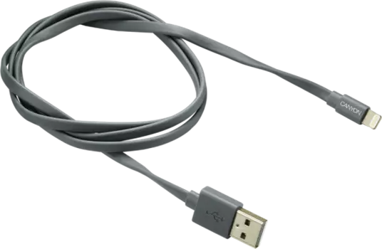 Кабель Canyon Lightning MFI CNS-MFIC2DG, темно-серый