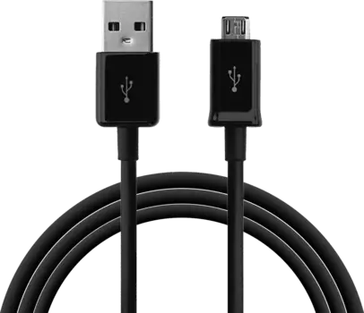 Кабель Continent USB - microUSB, черный