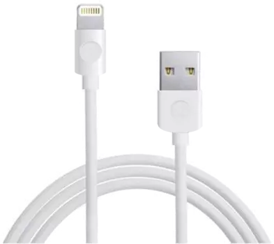 Кабель Dataline USB - Lightning, белый