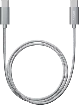 Кабель Deppa Type-C/Type-C, графит