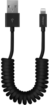 Кабель Deppa USB - Lightning, черный