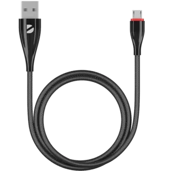 Кабель Deppa USB - micro USB, черный (1 метр)