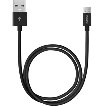Кабель Deppa USB - micro USB, черный (2 метра)