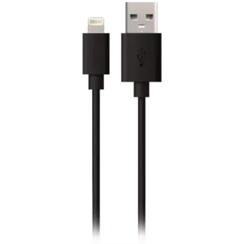 Кабель Everstone USB-A - Apple Lightning ES-CAL-001, черный