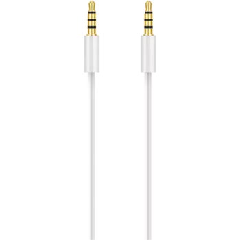 Кабель Gerffins аудио 3,5 мм, 1 метр, белый
