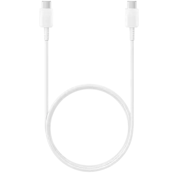 Кабель Samsung USB-C/C, 60W, 3A, 1м, белый (EP-DA705BWRGRU)