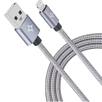 Кабель Stellarway USB A/Lightning 2,4А 1м, серый