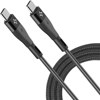 Кабель Stellarway USB-C/USB-C 3,25А 2м, черный