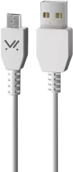 Кабель Vertex USB-micro USB, белый