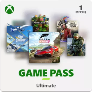 Карта оплаты Xbox Game Pass Ultimate на 1 месяц