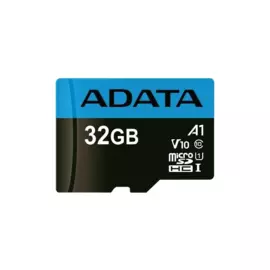 Карта памяти ADATA Micro Secure Digital 32 ГБ class 10 (с адаптером)