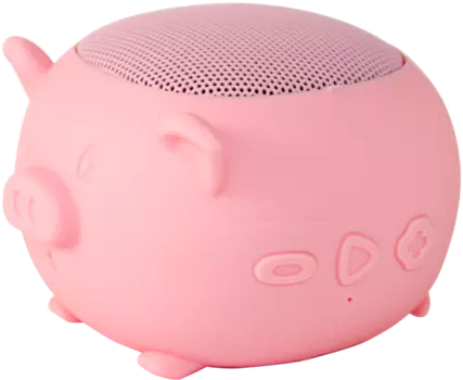 Колонка портативная Bron BRN-BTSP9-PIG, розовая