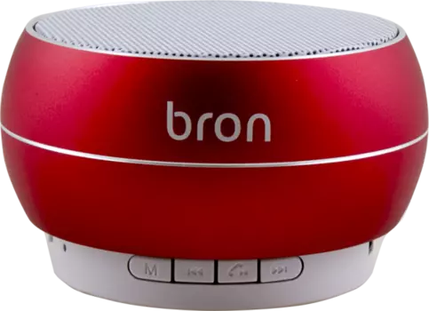 Колонка портативная Bron BTSP2, красная